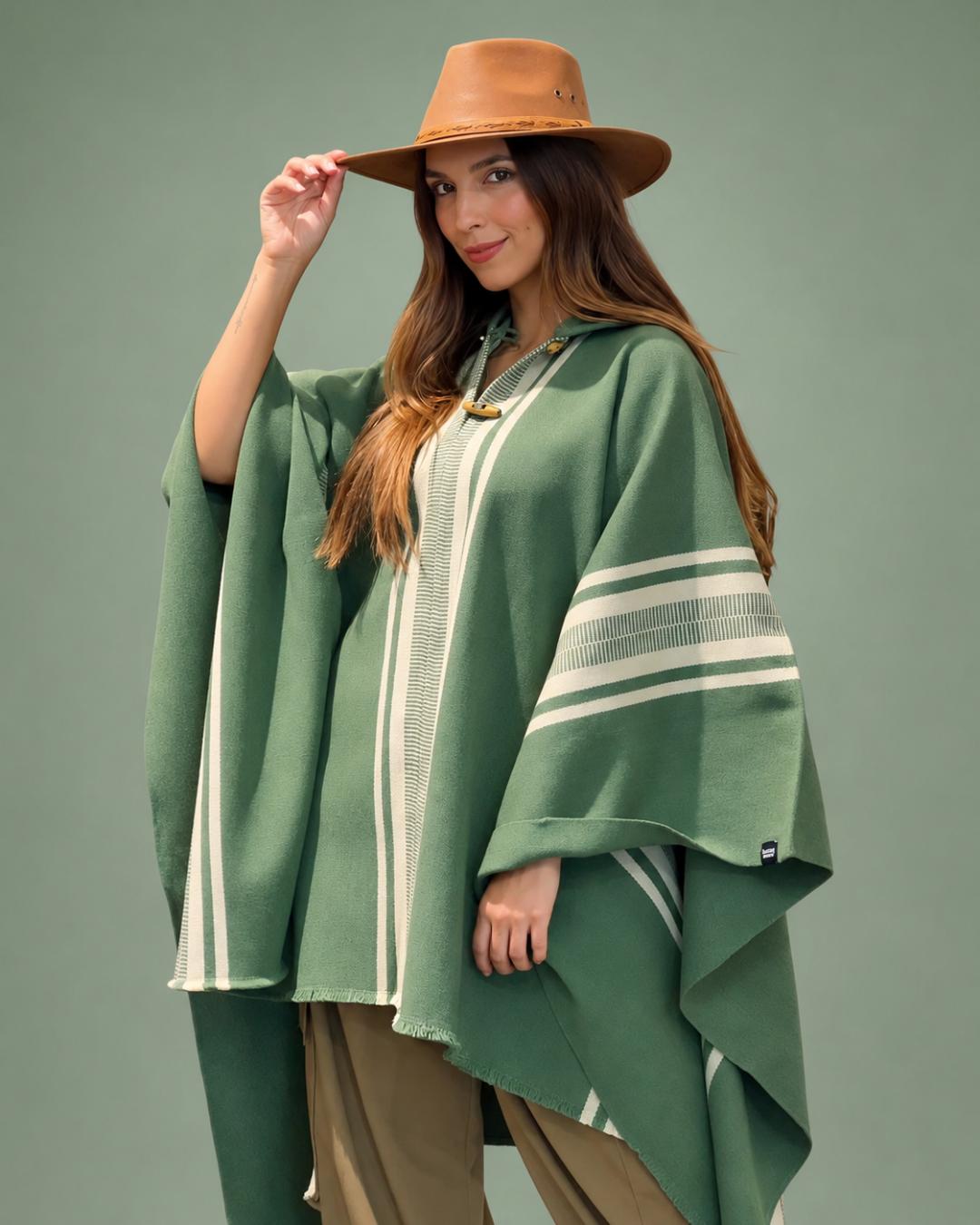 Poncho Coihue | Verde - Calafate Austral