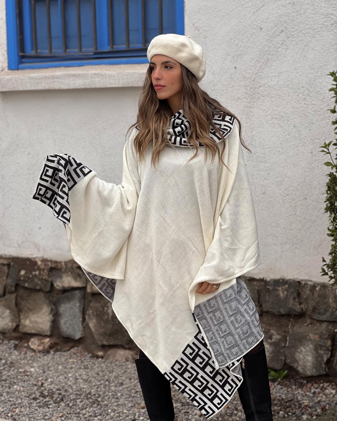 Poncho Greca | Blanco - Calafate Austral