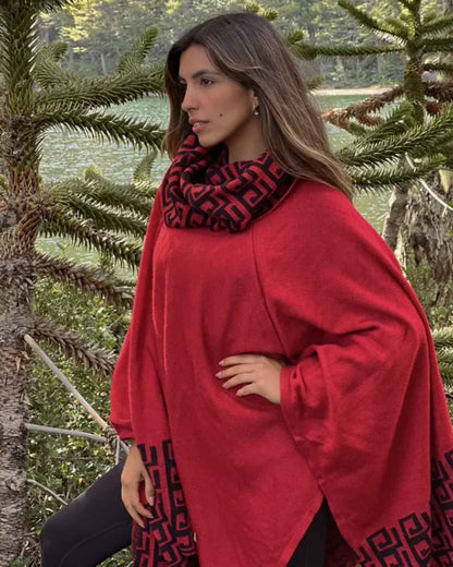 Poncho Greca | Rojo - Calafate Austral
