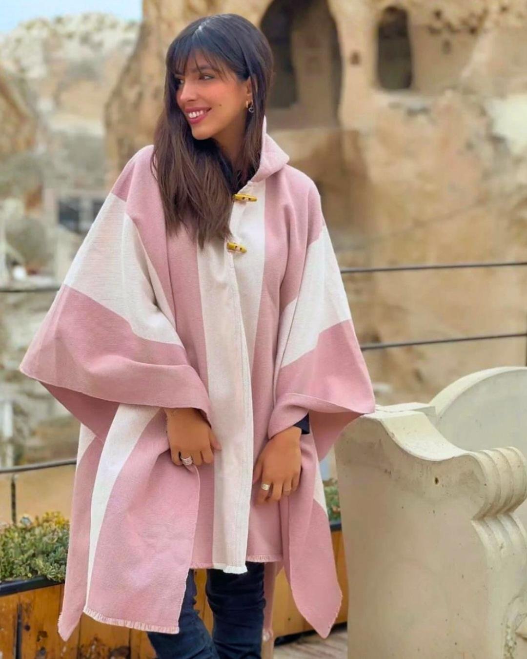 Poncho Lenga | Rosado - Calafate Austral