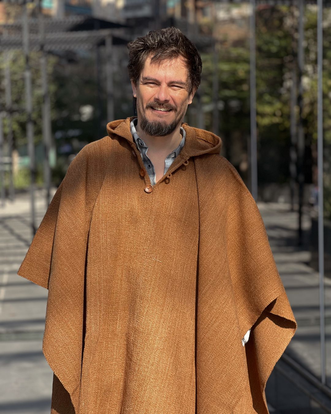 Poncho Liso | Camel - Calafate Austral