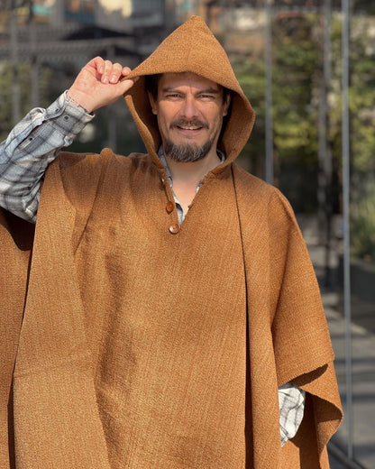 Poncho Liso | Camel - Calafate Austral