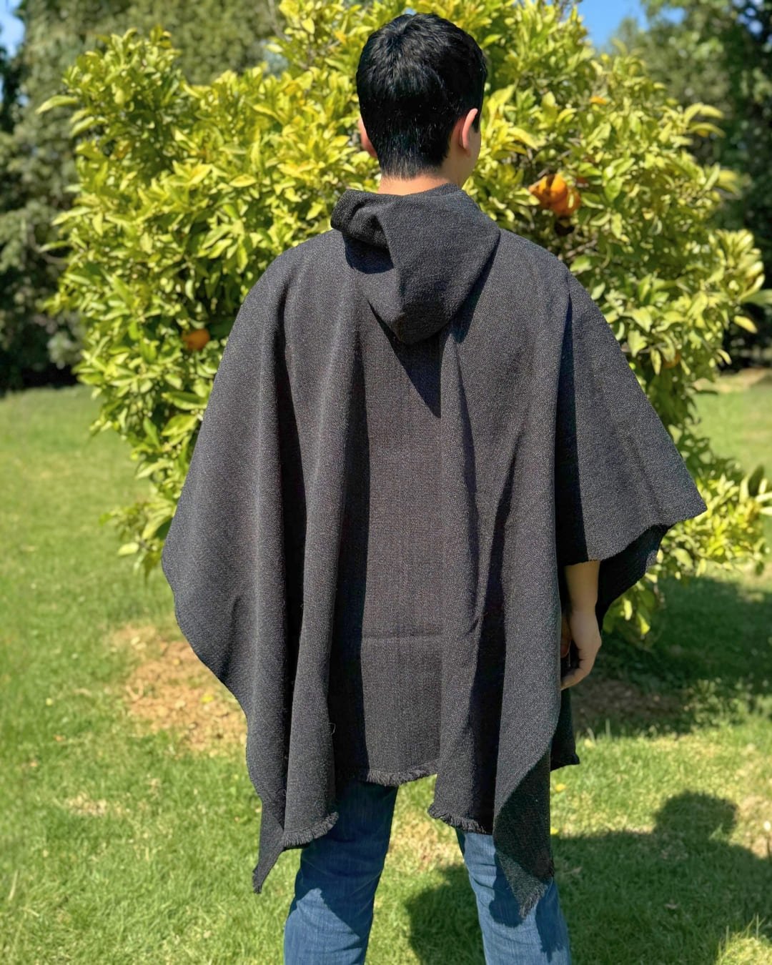 Poncho Liso | Gris Marengo - Calafate Austral