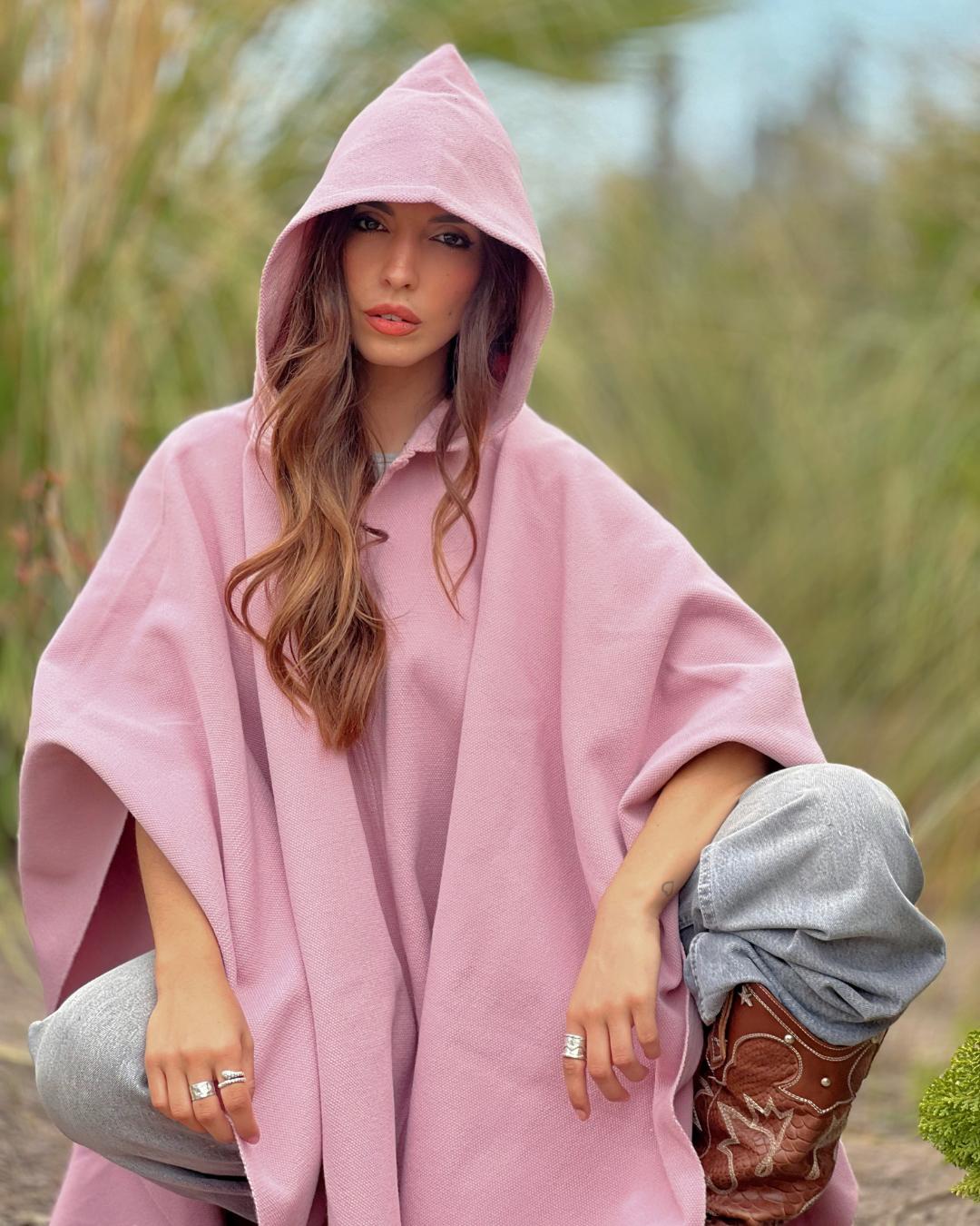 Poncho Liso | Rosa Palo - Calafate Austral