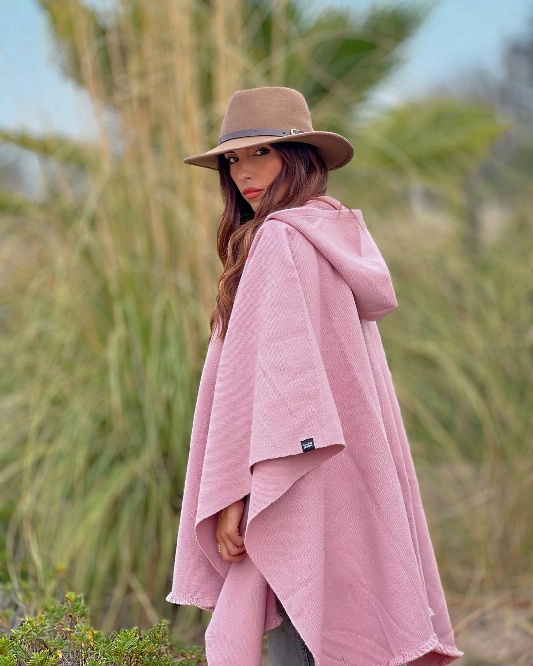 Poncho Liso | Rosa Palo - Calafate Austral
