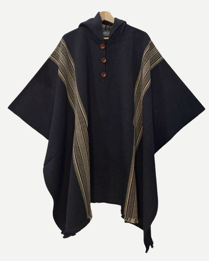 Poncho Queule | Negro - Calafate Austral