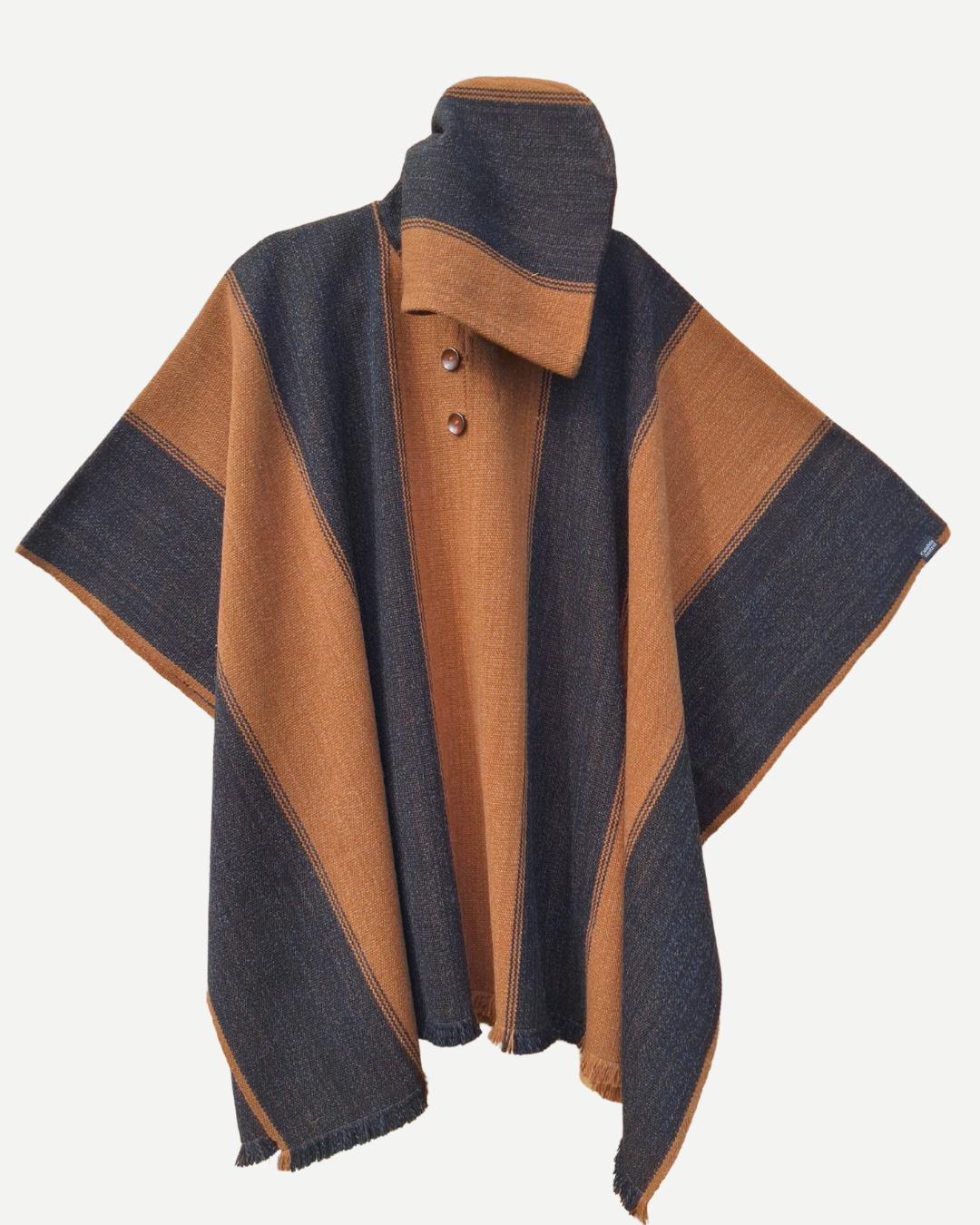 Poncho Roble | Camel y Gris Marengo - Calafate Austral