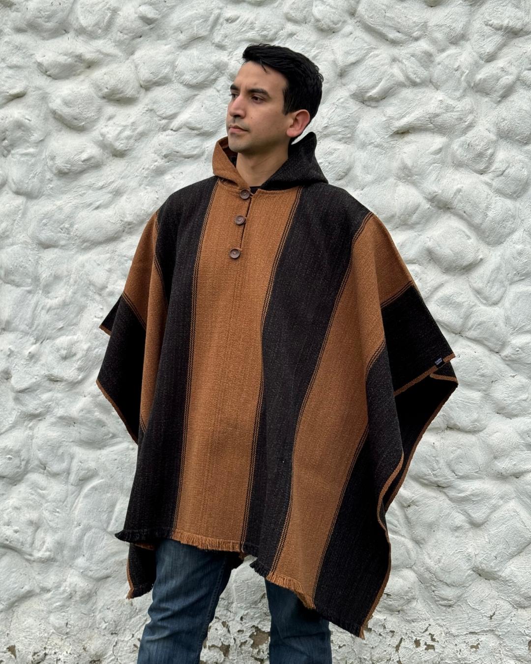 Poncho Roble | Camel y Gris Marengo - Calafate Austral