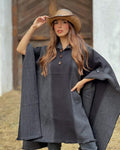 Poncho Roble | Negro - Calafate Austral