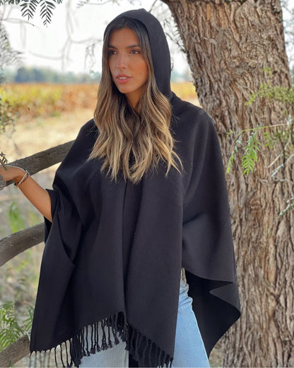 Ruana Aysén | Negro - Calafate Austral