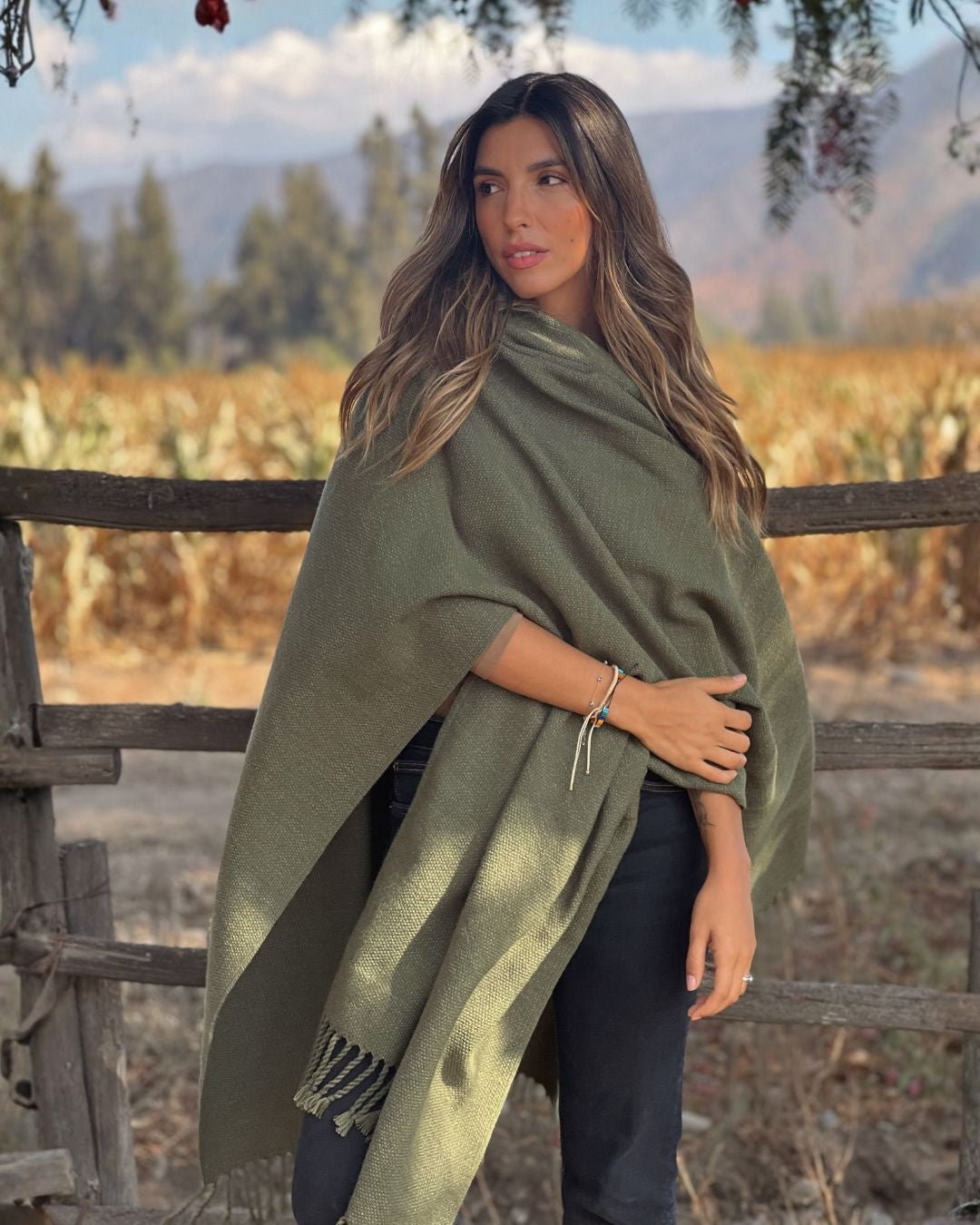 Ruana Aysén | Verde - Calafate Austral