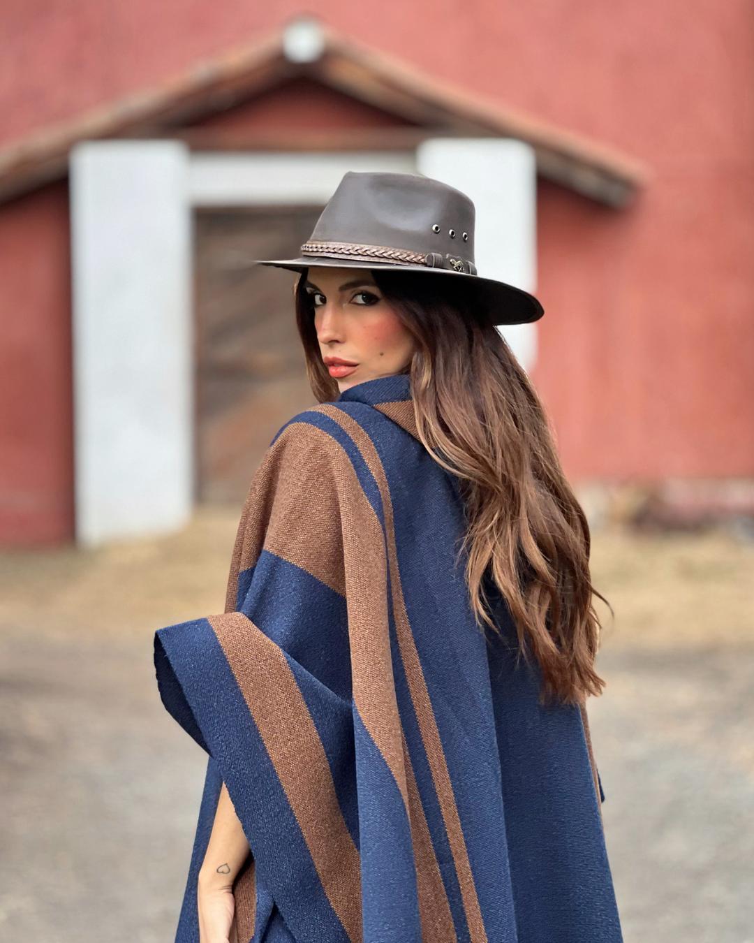 Sombrero Australiano | Cuero Natural - Calafate Austral