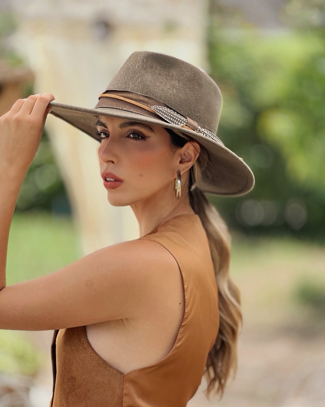 Sombrero Australiano | Lana Degradé - Calafate Austral