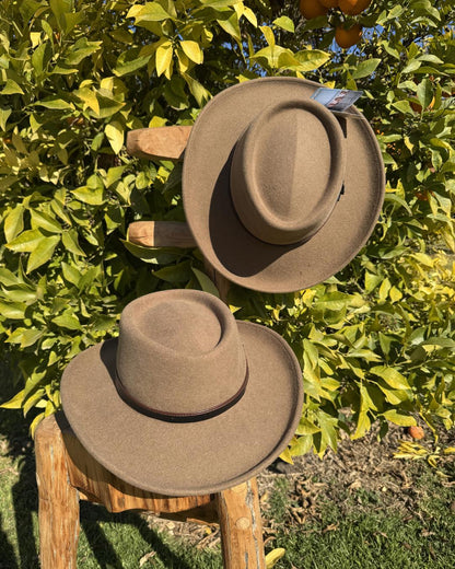Sombrero Clayton | Lana Beige - Calafate Austral