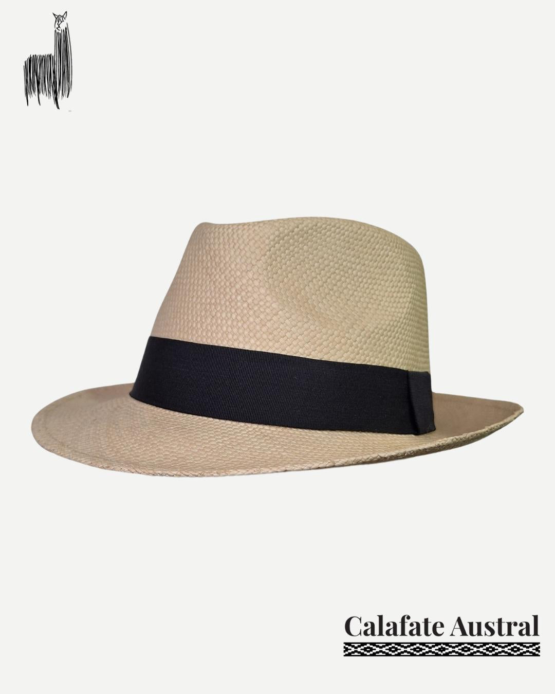 Sombrero Fedora | Paja Toquilla - Calafate Austral