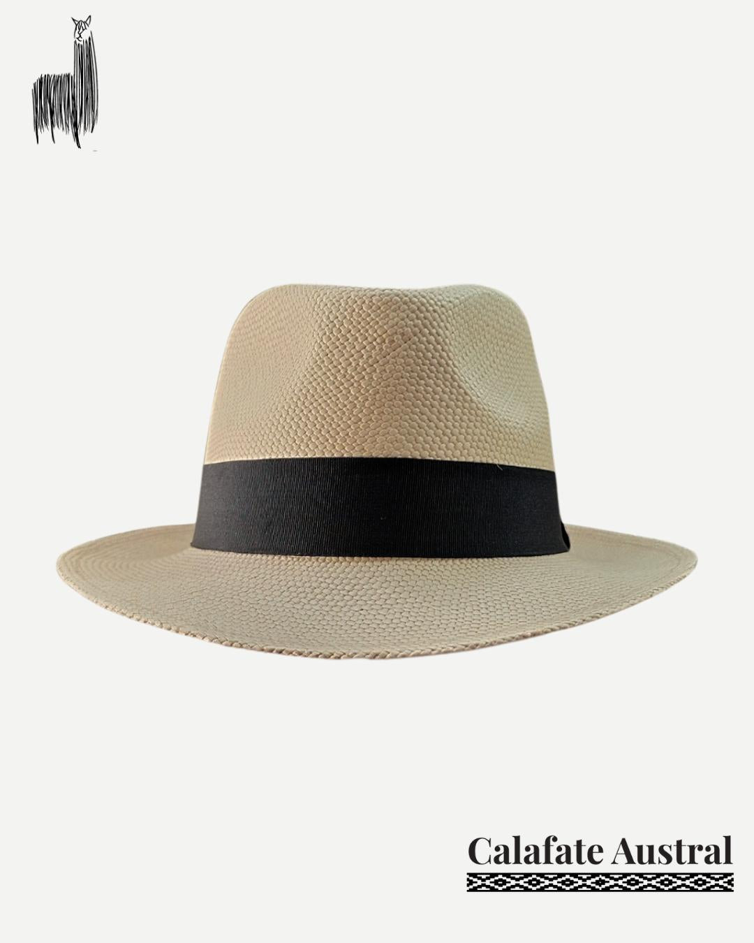 Sombrero Fedora | Paja Toquilla - Calafate Austral