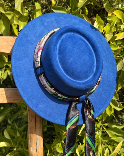 Sombrero Gambler| Gamuzado - Calafate Austral