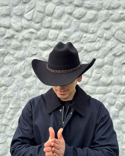 Sombrero Houston Lana | Negro - Calafate Austral