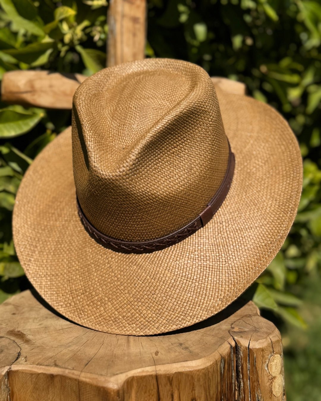 Sombrero Indiana | Paja Toquilla - Calafate Austral