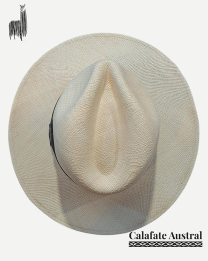 Sombrero Panamá Clásico | Paja Toquilla - Calafate Austral