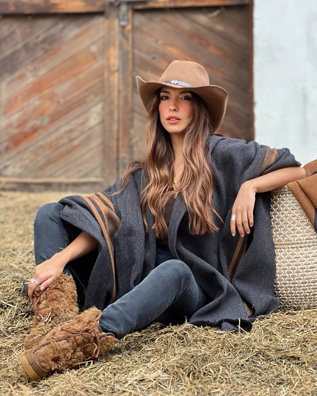 Sombrero Rustler Lana | Café - Calafate Austral