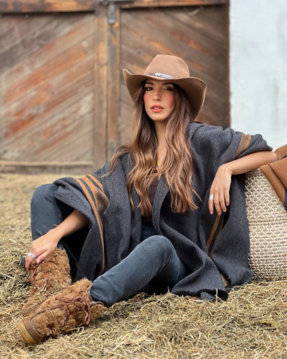 Sombrero Rustler Lana | Café - Calafate Austral