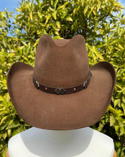 Sombrero Rustler Lana | Café - Calafate Austral
