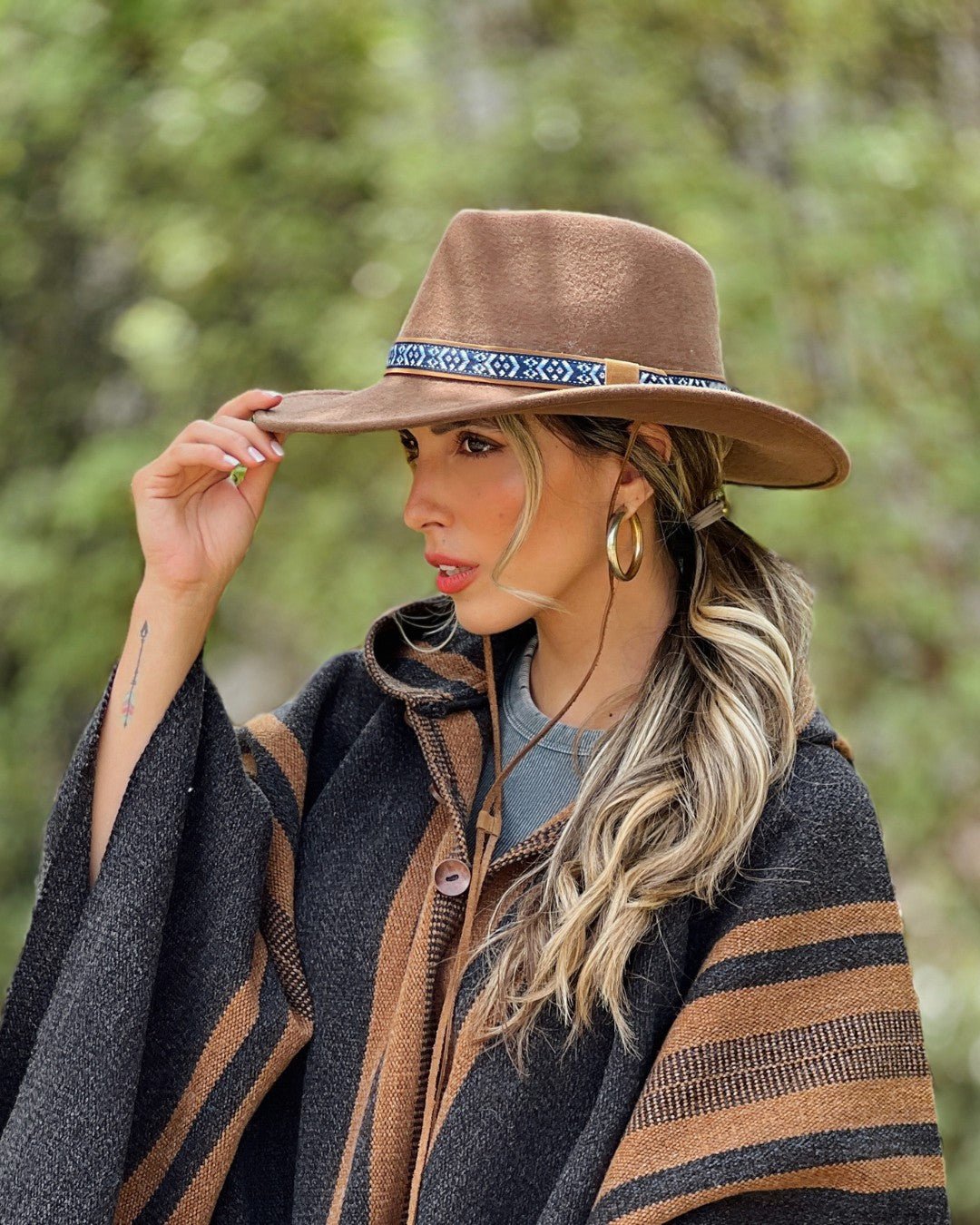 Sombrero Tribu | Lana - Calafate Austral